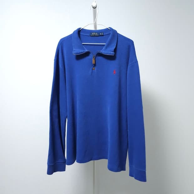 폴로 하프집업 XL