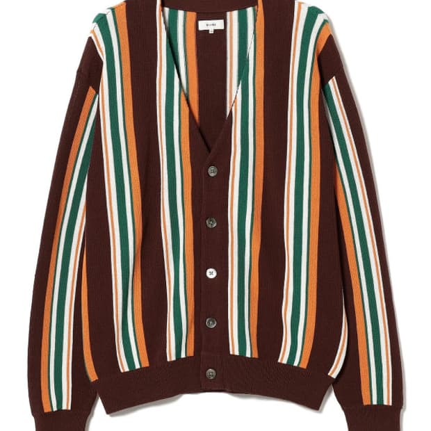 빔즈 - L 멀티 스트라이프 가디건