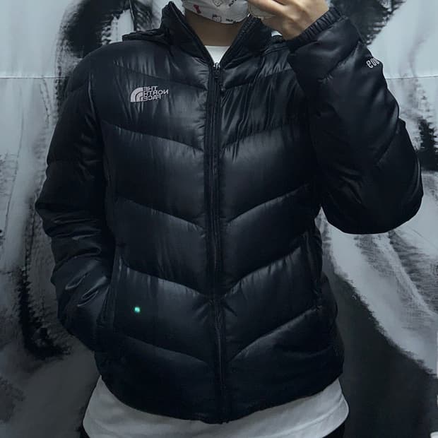 노스페이스 600 고프고어 후디 다운패딩