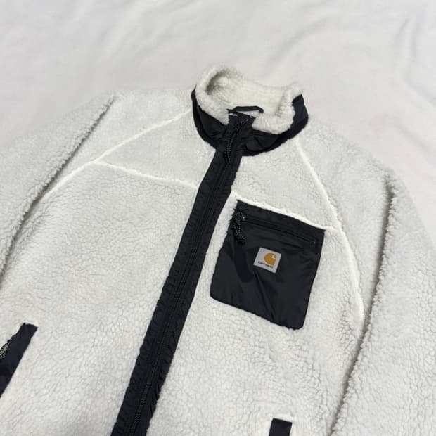 M 칼하트 WIP 화이트 플리스