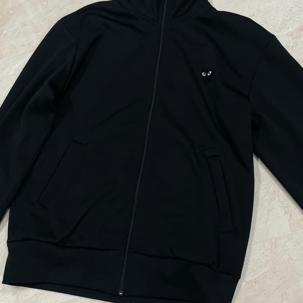 꼼데가르송 집업 져지 XL