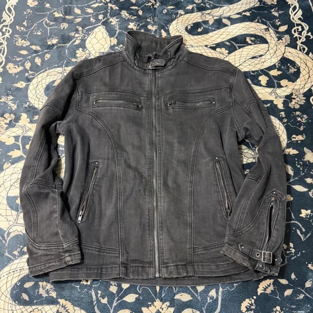 Rockchic buckle detail jacket