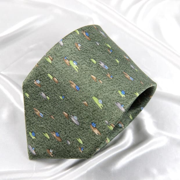 불가리 9.7cm A등급 남자 명품 넥타이