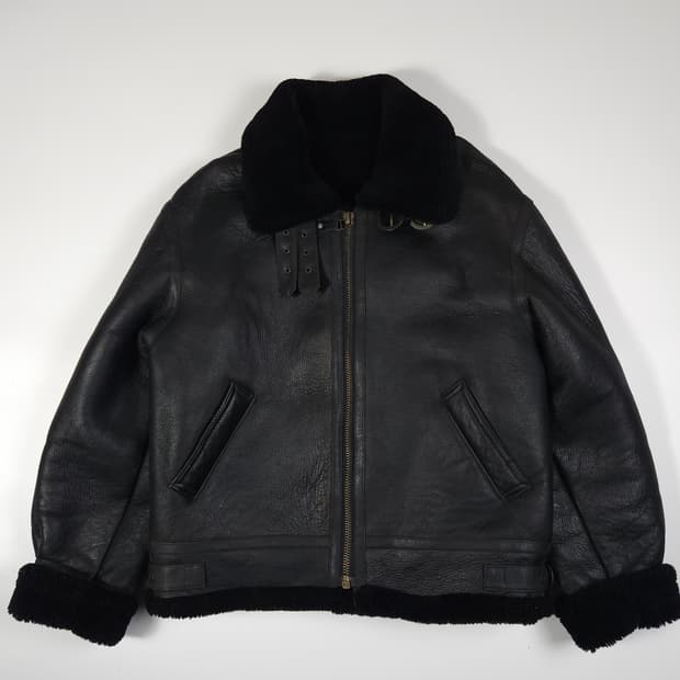 스투시 B-3 무스탕 