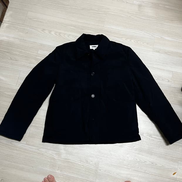 YMC Labour 초어 자켓 패디드 립스탁 블랙 S