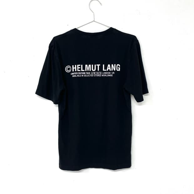 Helmut Lang Taxi Graphic Print T-Shirt