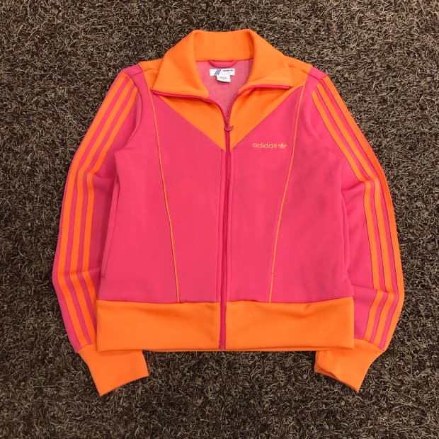 아디다스 핑크 베켄바우어 져지 트랙탑