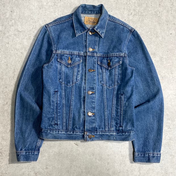 [36]8-90s Plain Pocket By JC Penny 데님자켓