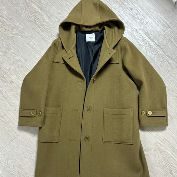 르누이 캐롤 후드 코트