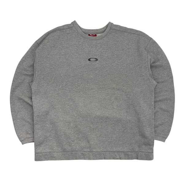 오클리 빈티지 센터로고 맨투맨 XL