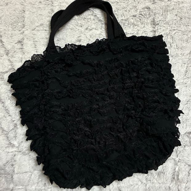 빈티지 블랙 셔링 백