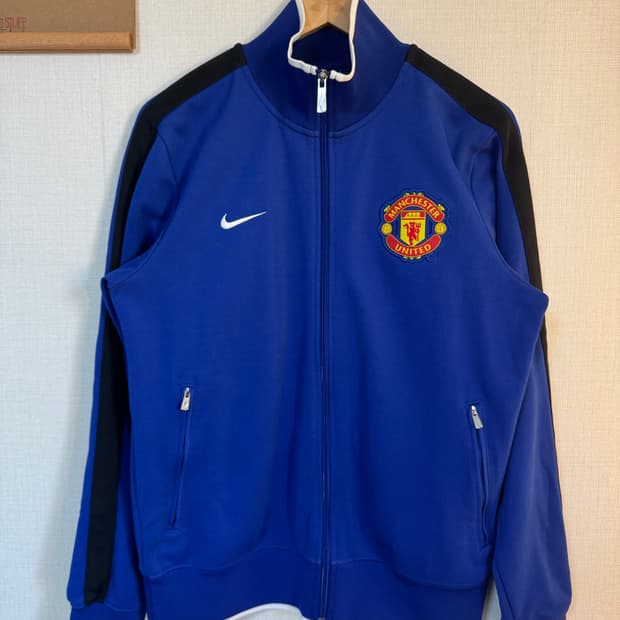 [L]나이키 맨테스터 유나이티드 12-13시즌 트랙 져지