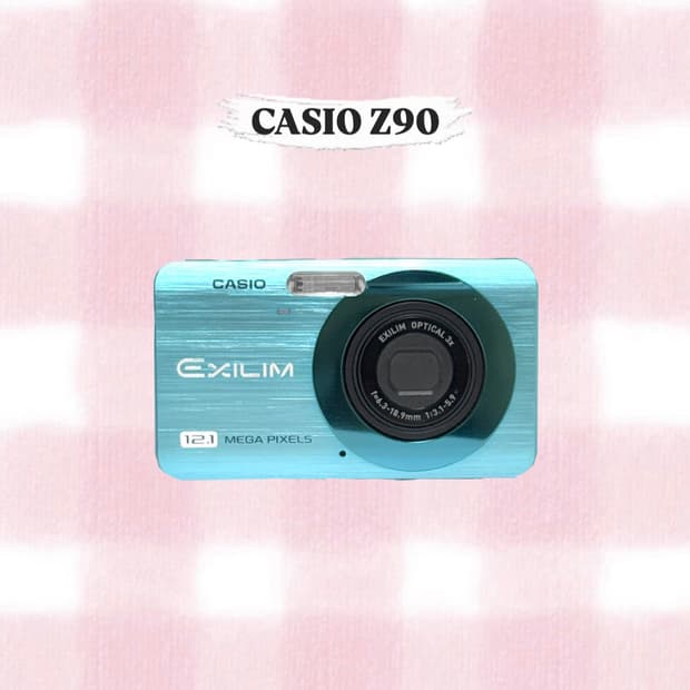 카시오 엑슬림 Z90 민트 빈티지디카