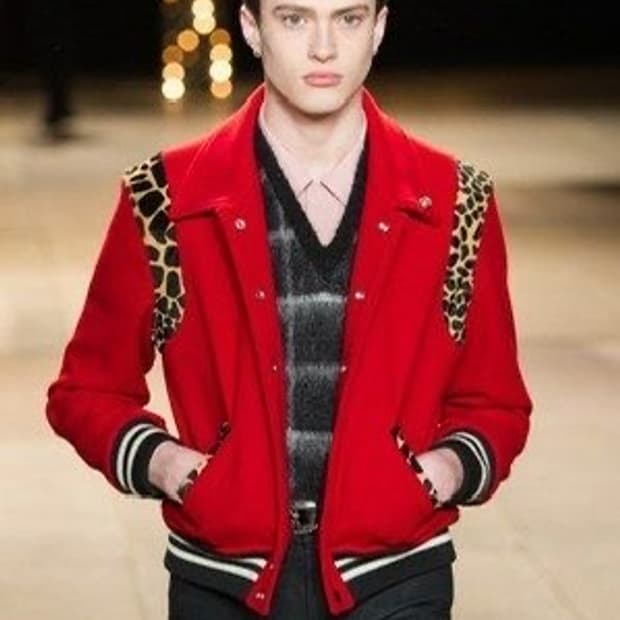 생로랑 레오파드 테디자켓 44