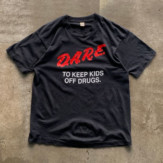 80s DARE 프로모션 티셔츠