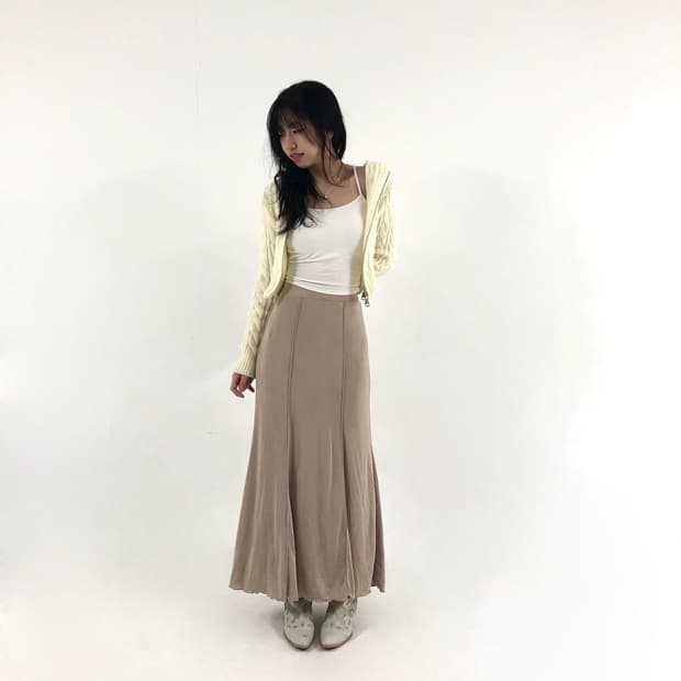 Soft Long Skirt 