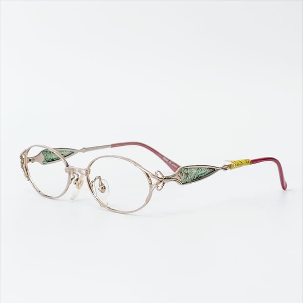 RUBYANG’S 그린 하트 골드 데드스탁 빈티지안경