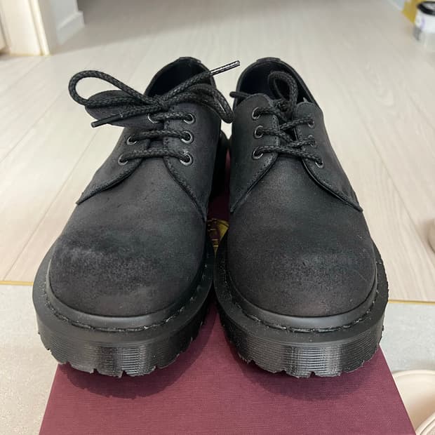 닥터마틴1461 왁스 커맨더 더비슈즈 uk7
