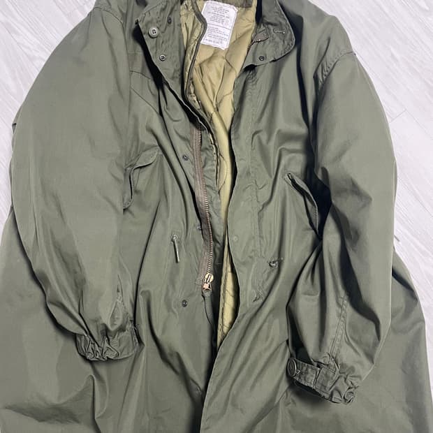 m65피쉬테일 민트급 xl 내피세트