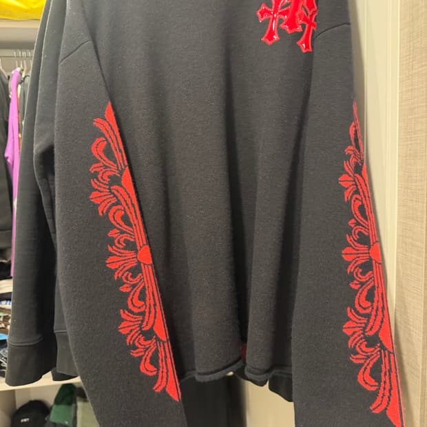 크롬하츠 캐시미어 니트