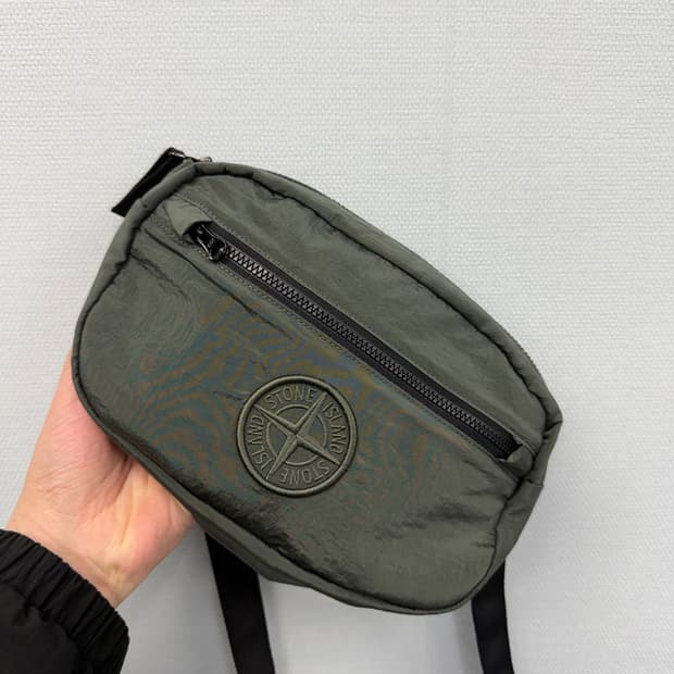 스톤아일랜드 나일론 벨트백