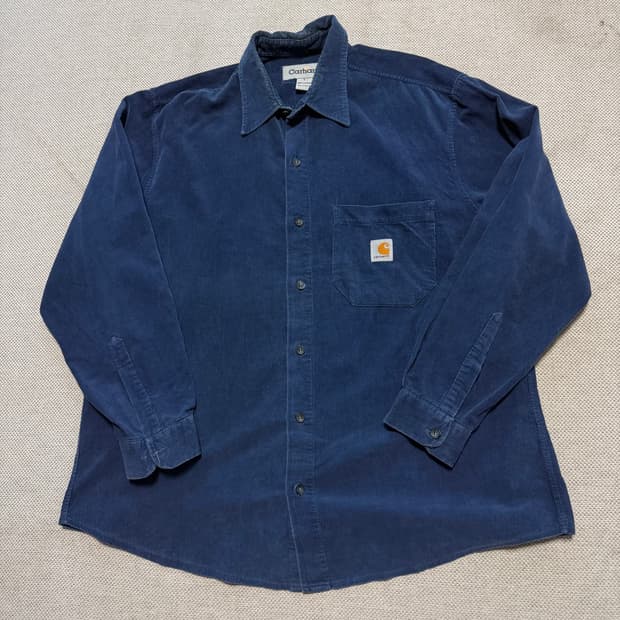 칼하트 코듀로이 오버 셔츠