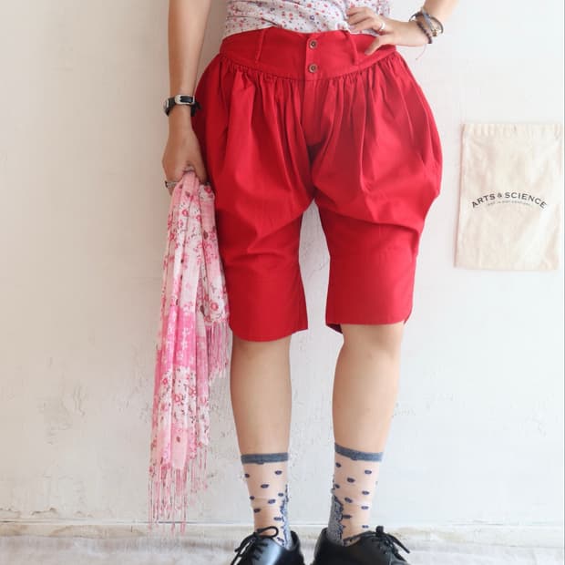 [Kapital] Red Pumpkin Pants