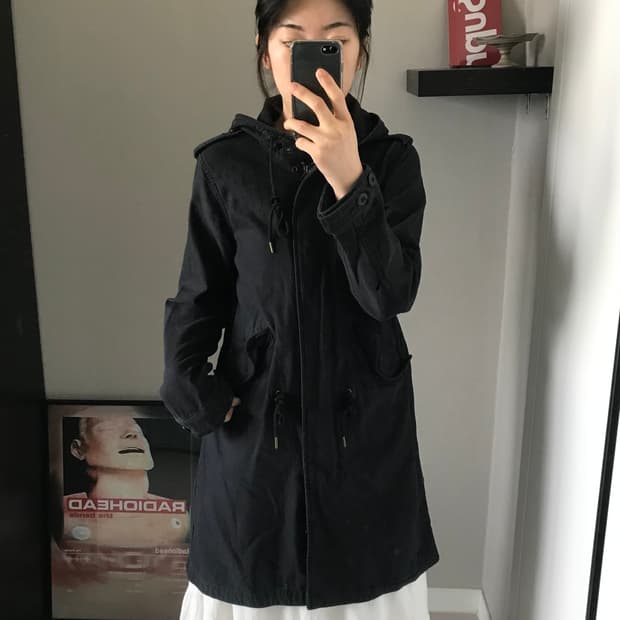 리바이스 블랙 야상 자켓 