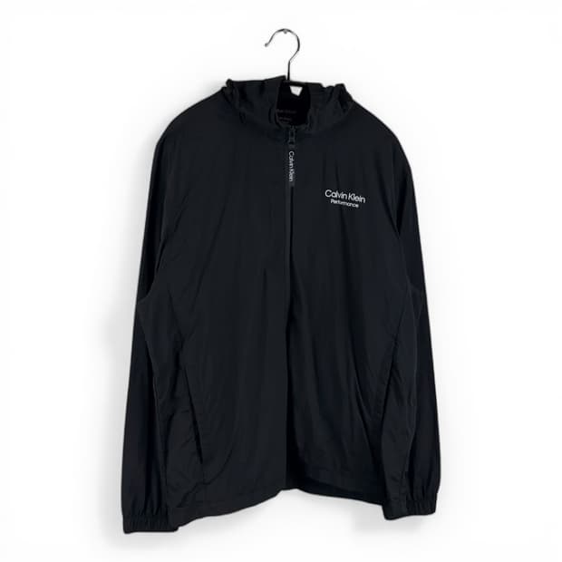 (무료배송)L) 켈빈클라인 퍼포먼스 우븐 자켓 블랙