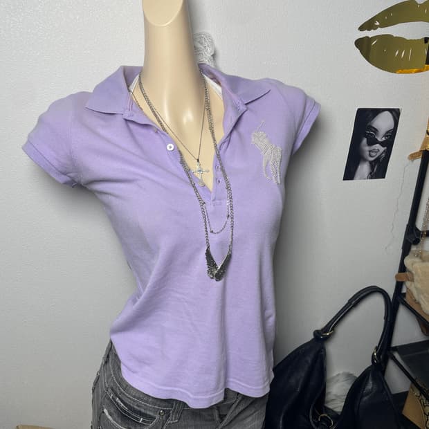 Polo 연보라 큐빅 카라티