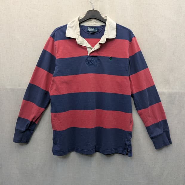 폴로 랄프로렌 스트라이프 럭비 셔츠 긴팔