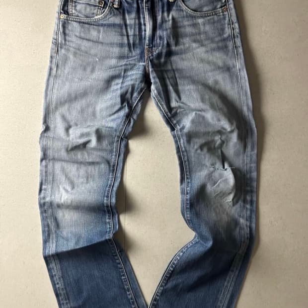 (32) 리바이스 527 워싱 중청 데님