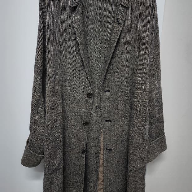 올드조 old joe 실크넵 더스터 코트(샘플상품) 38