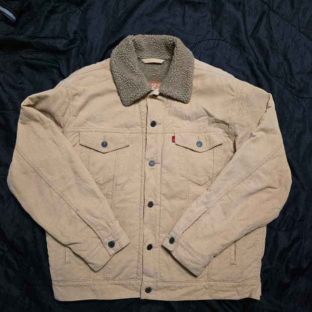 리바이스 코듀로이 쉐르파 자켓