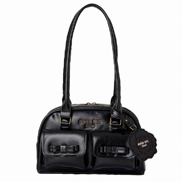 안나수이 롱 핸들 미니보스톤백
