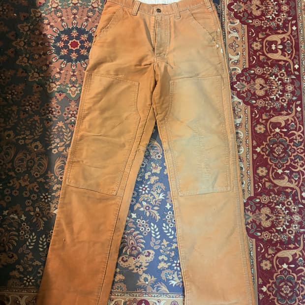 90‘s Carhartt Brown Duck Work Pants