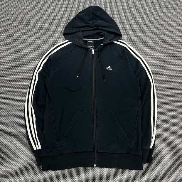아디다스 네이비 후드집업 105
