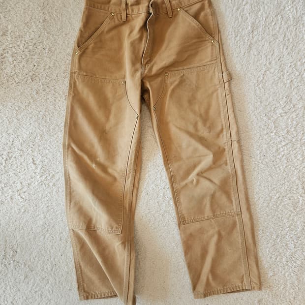 90s 칼하트 더블니 made in usa