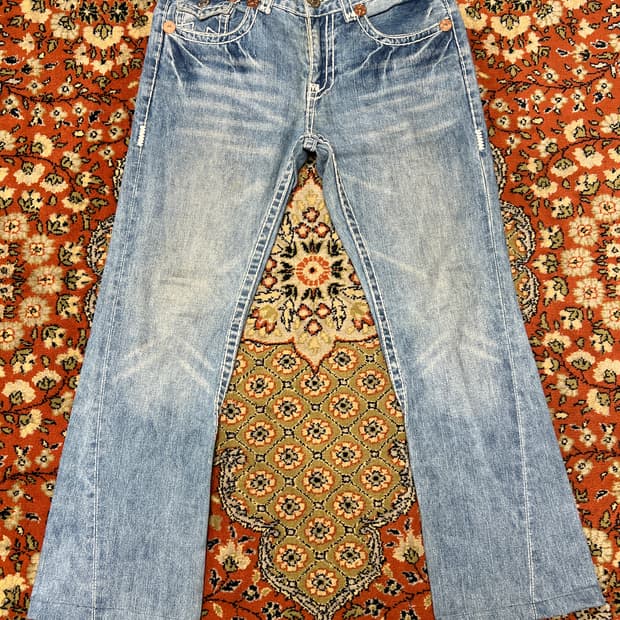 [32] 트루릴리전 조이 슈퍼티 부츠컷 연청 데님팬츠