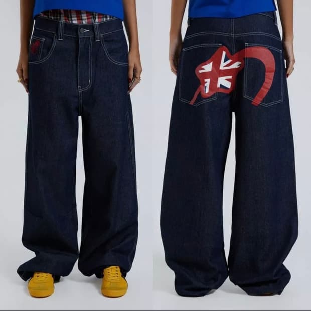 제이디드런던 코멧 콜로셔스 배기 진 데님 급처