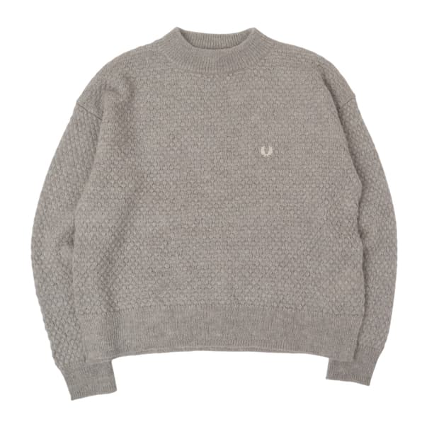 프레드페리 모헤어 울 니트 스웨터