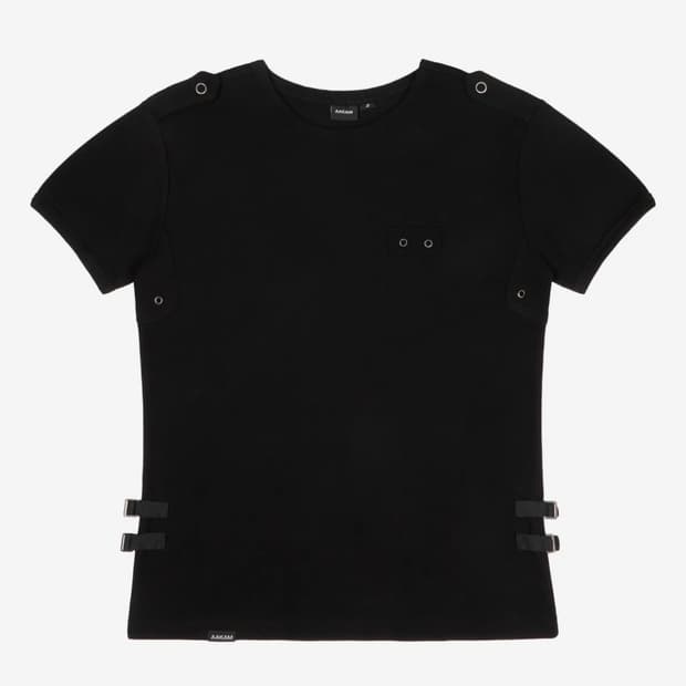 Tactical Half Top (Black) 아캄 반팔