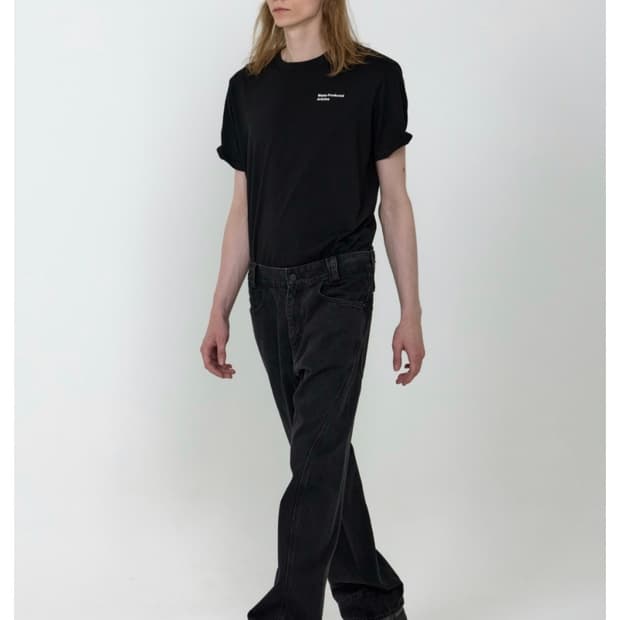 플라스틱프로덕트 MPa DRIFT DENIM PANTS (BLACK)