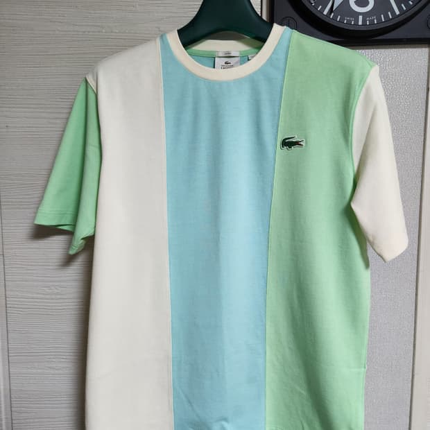 라코스테 x 골프왕 골프 르 플레르 콜라보 티셔츠