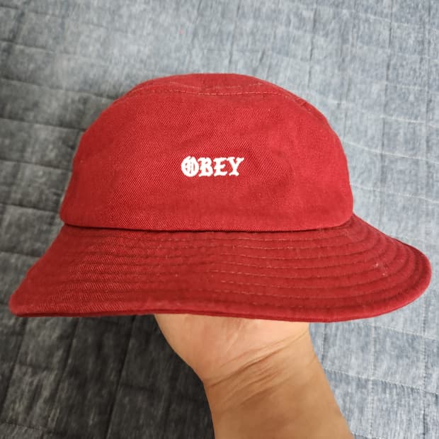 오베이 Obey 버킷햇 벙거지 모자