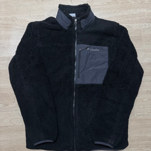 컬럼비아 포켓 후리스 플리스 점퍼