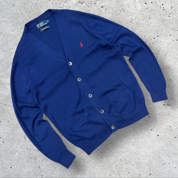 [M] 폴로 랄프로렌 피마코튼 네이비 가디건 B618