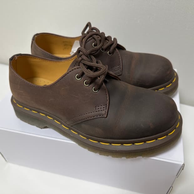 닥터마틴 1461 3홀 빈티지브라운 220