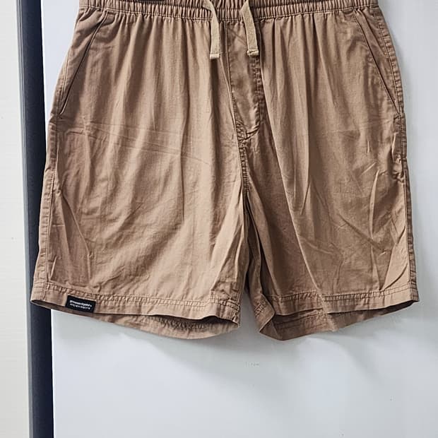 그루브라임 남성 밴딩 반바지 L 베이지