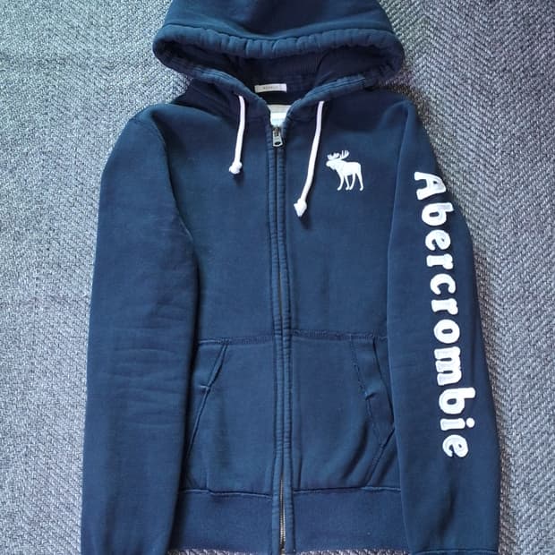 유일매물 아베크롬비 후드집업 상태 최상 큰 지퍼